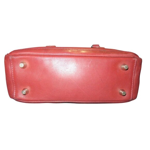 Coach Vintage 1999 Legacy Bonnie Cashin Oxblood Burgundy full grain leather bag - Picture 5 of 12